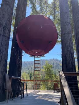 Suspended Tent Cabin Treehouse in the Redwoods - Image 4